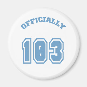Officially 103 magnet