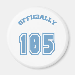 Officially 105 magnet
