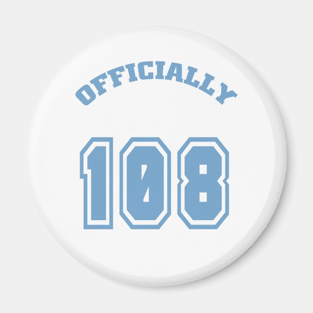 Officially 108 magnet (Front)