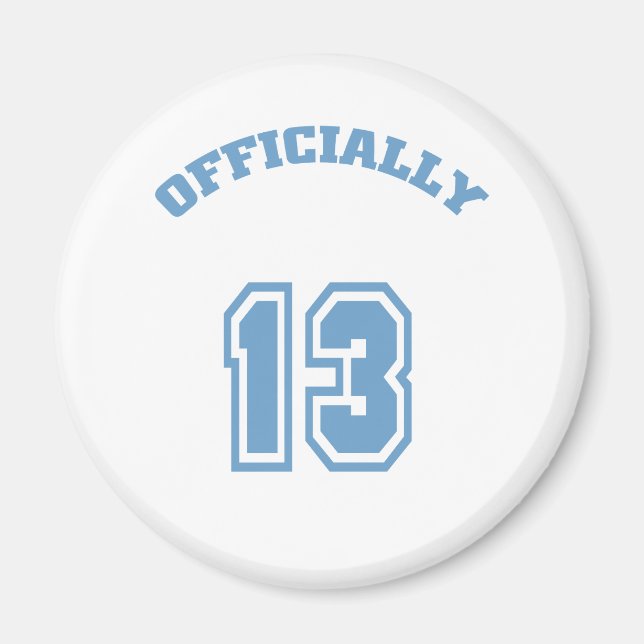 Officially 13 magnet (Front)