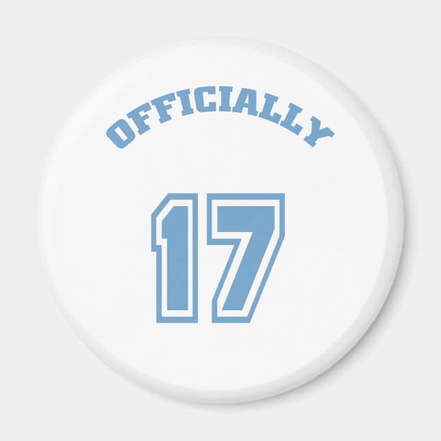 Officially 17 magnet (Front)