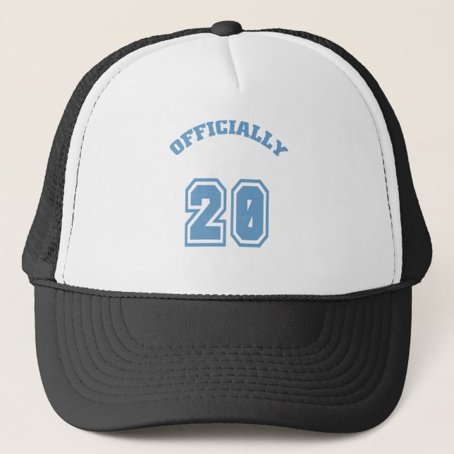 Officially 20 trucker hat (Front)