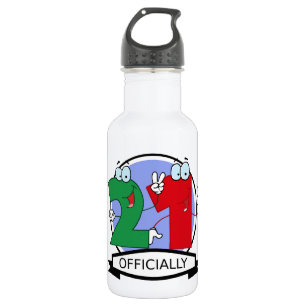 Officially 21 Birthday Banner 532 Ml Water Bottle