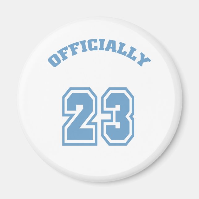 Officially 23 magnet (Front)