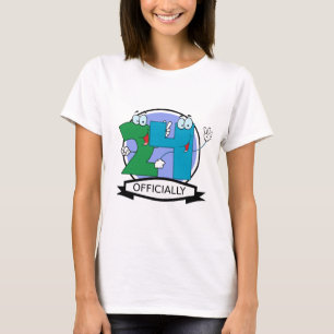 Officially 24 Birthday Logo T-Shirt