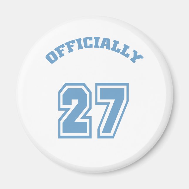 Officially 27 magnet (Front)