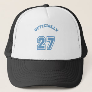 Officially 27 trucker hat