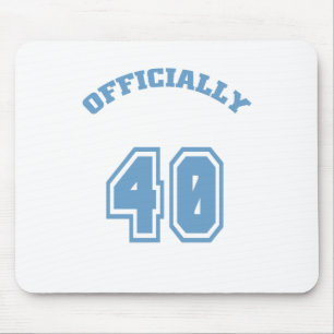 Officially 40 mouse pad