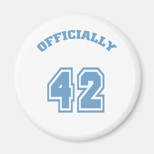Officially 42 magnet