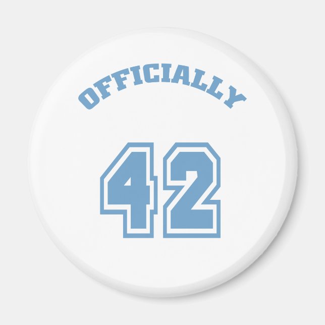 Officially 42 magnet (Front)
