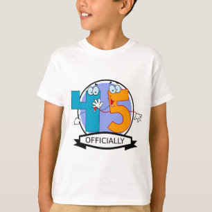 Officially 45 Birthday Banner T-Shirt
