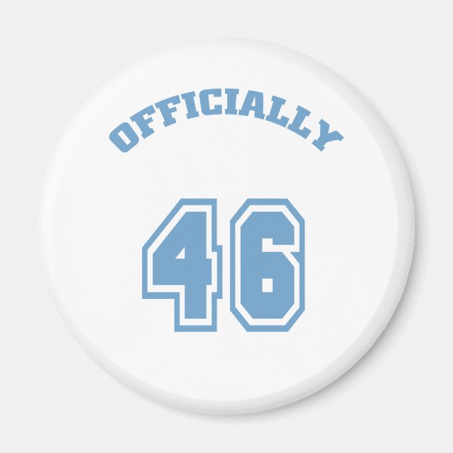 Officially 46 magnet (Front)