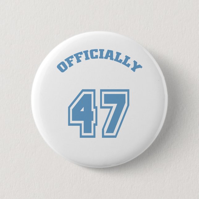 Officially 47 6 cm round badge (Front)