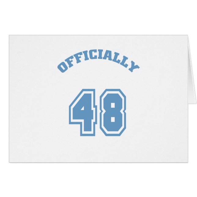 Officially 48 (Front Horizontal)