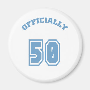 Officially 50 magnet