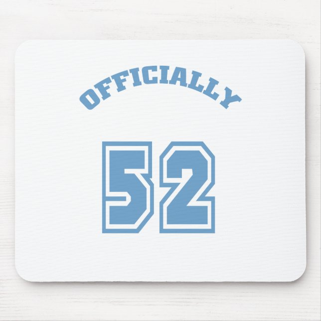 Officially 52 mouse pad (Front)