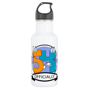 Officially 54 Birthday Banner 532 Ml Water Bottle