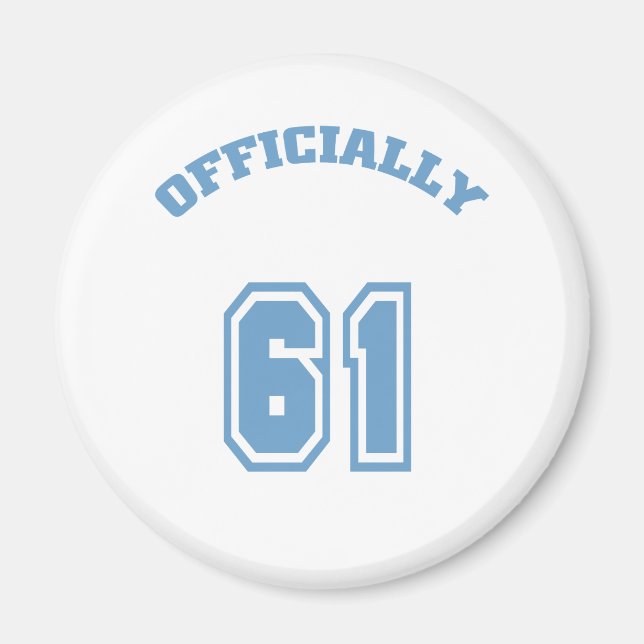 Officially 61 magnet (Front)
