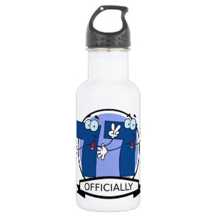 Officially 77 Birthday Banner 532 Ml Water Bottle