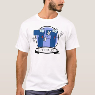 Officially 77 Birthday Banner T-Shirt
