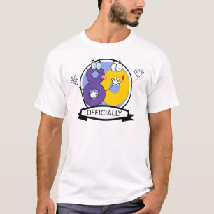 Officially 80 Birthday Logo T-Shirt