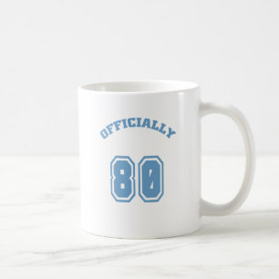 Officially 80 coffee mug