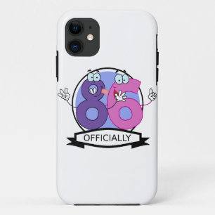 Officially 86 Birthday Banner iPhone 11 Case
