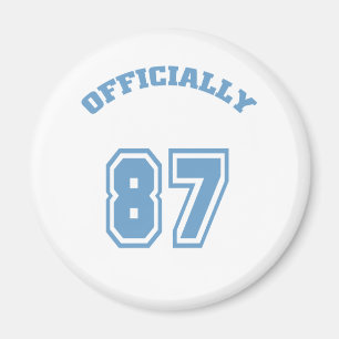 Officially 87 magnet