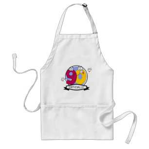 Officially 90 Birthday Banner Standard Apron