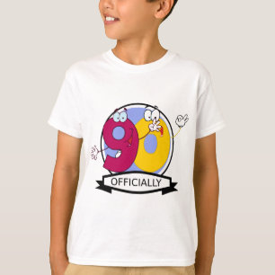 Officially 90 Birthday Banner T-Shirt