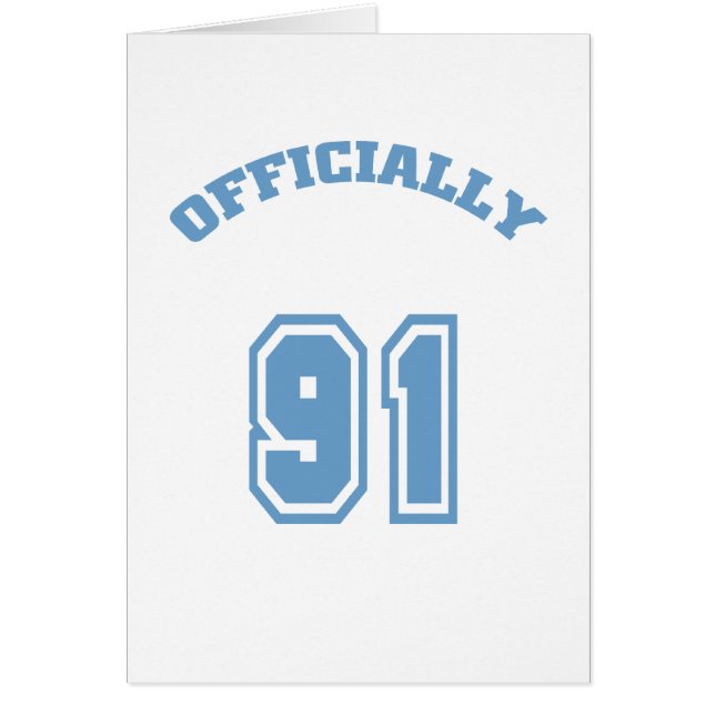 Officially 91 (Front)