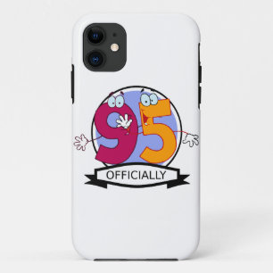 Officially 95 Birthday Banner iPhone 11 Case