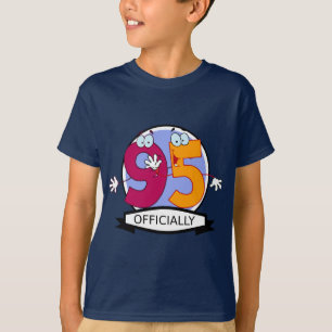 Officially 95 Birthday Banner T-Shirt