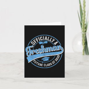 Officially A Freshman Cl Of 2029 First Day Of 9th  Card