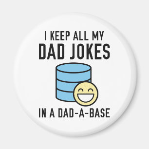 Officially Dad Jokes Magnet
