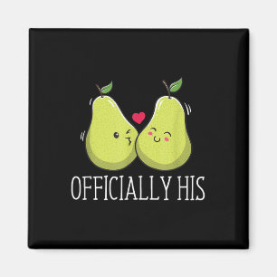 Officially His Wedding Husband And Wife Bride And Magnet