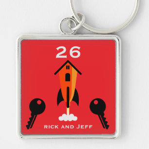 Officially Homeowners Key Ring