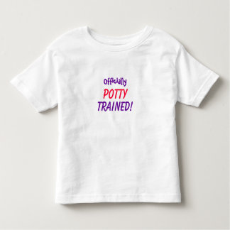 Officially Potty Trained Shirt
