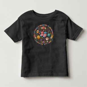 Officially Promoted to Grandma Announcement Toddler T-Shirt