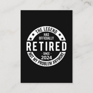 officially Retired 2024 Enclosure Card