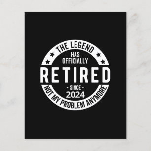 officially Retired 2024 Flyer