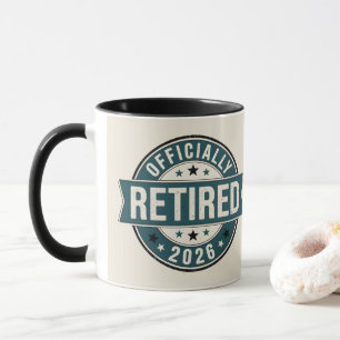 Officially retired 2026 mug