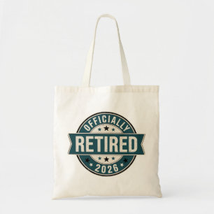 Officially retired 2026 tote bag