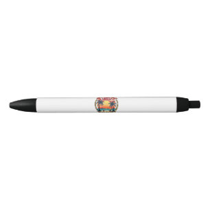 Officially Retired Every Day Weekend Black Ink Pen