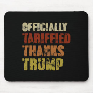 Officially Tariffied Thanks Trump Retro 8647 Again Mouse Pad