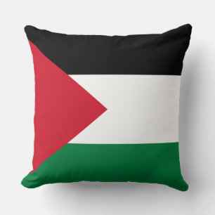 officially the State of Palestine country flag Cushion