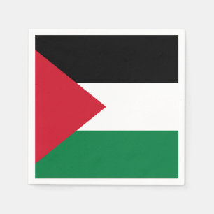 officially the State of Palestine country flag Napkin