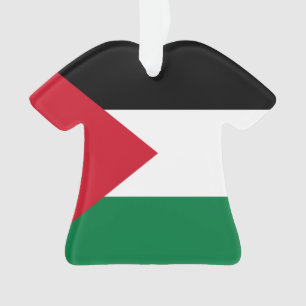 officially the State of Palestine country flag Ornament