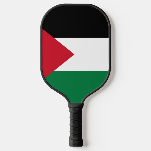officially the State of Palestine country flag Pickleball Paddle (Front)