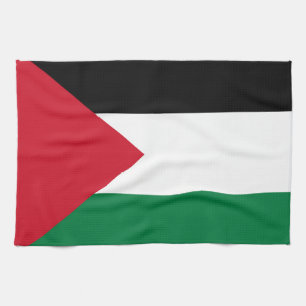 officially the State of Palestine country flag Tea Towel